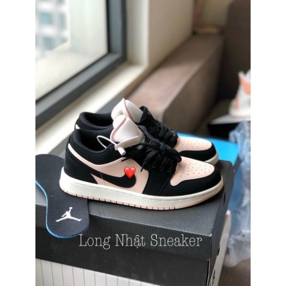 Giày Sneaker J.D Hồng Đen Hàng 1 1 Thấp Full Size Nưx SCR