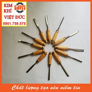 Bộ đục gỗ 12 cái,bộ đục trạm khắc trổ.