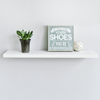 Kệ gỗ treo tường thanh ngang 60cm x 15cm, giấu chân kèm đầy đủ phụ kiện