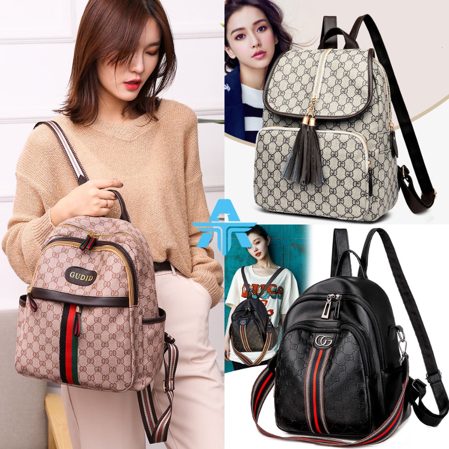 Balo In Họa Tiết Thời Trang Cao Cấp Hàn Quốc Unisex