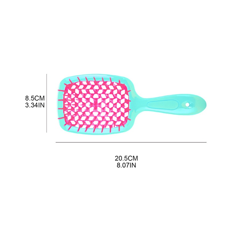 Lược Chải Tóc Mát Xa Da Đầu Răng Thưa Tiện Dụng Cho Salon