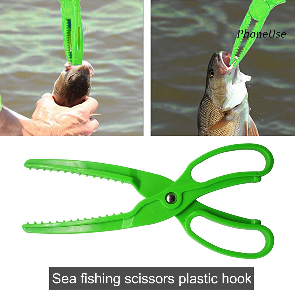 Poue--Fishing Plier Waterproof Multifunctional Plastic Split Hook Remover Line Cutter for Fishing