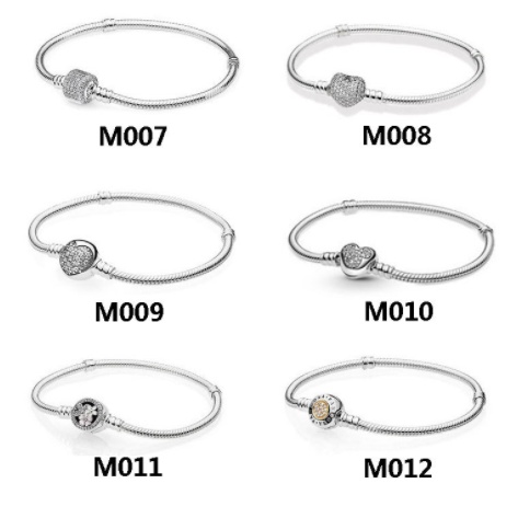 Lắc tay bạc pandora M011 - M026
