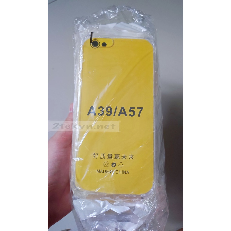 Ốp lưng cho điện thoai Oppo A39  chất liệu silicon dẻo siêu bền