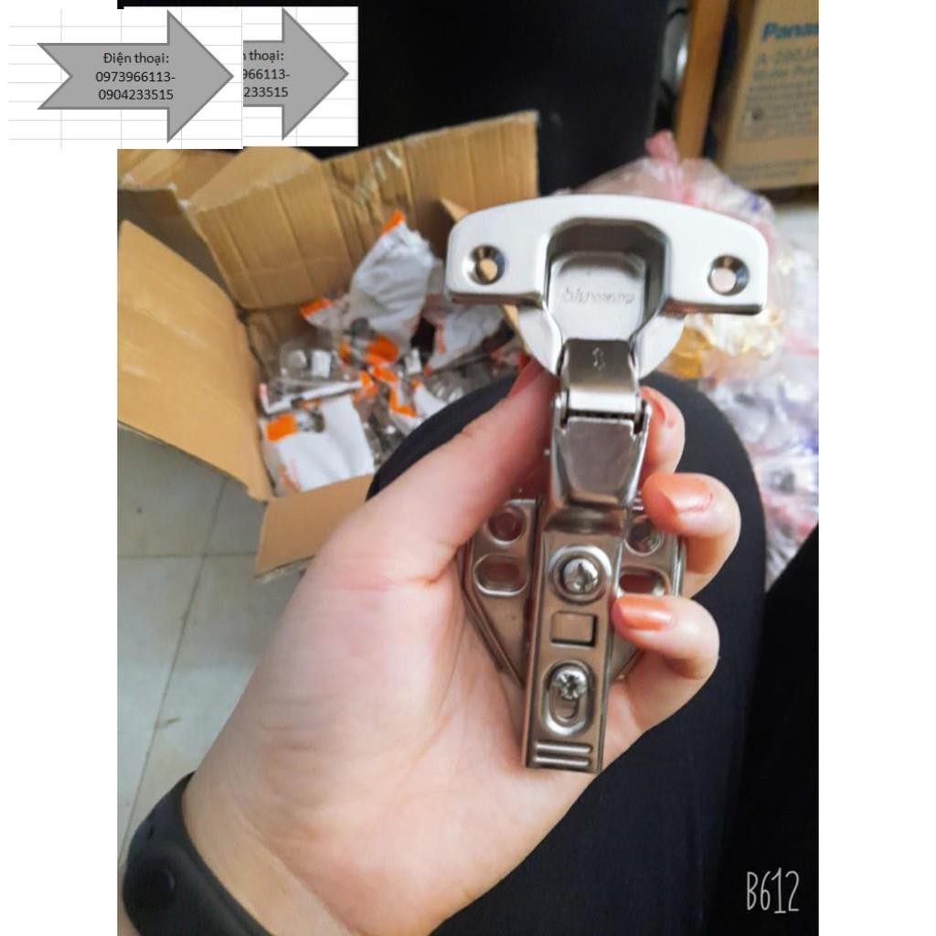 Bản lề bật hơi giảm chấn tủ bếp Blum,fuki giao ngẫu nhiên 2 loại
