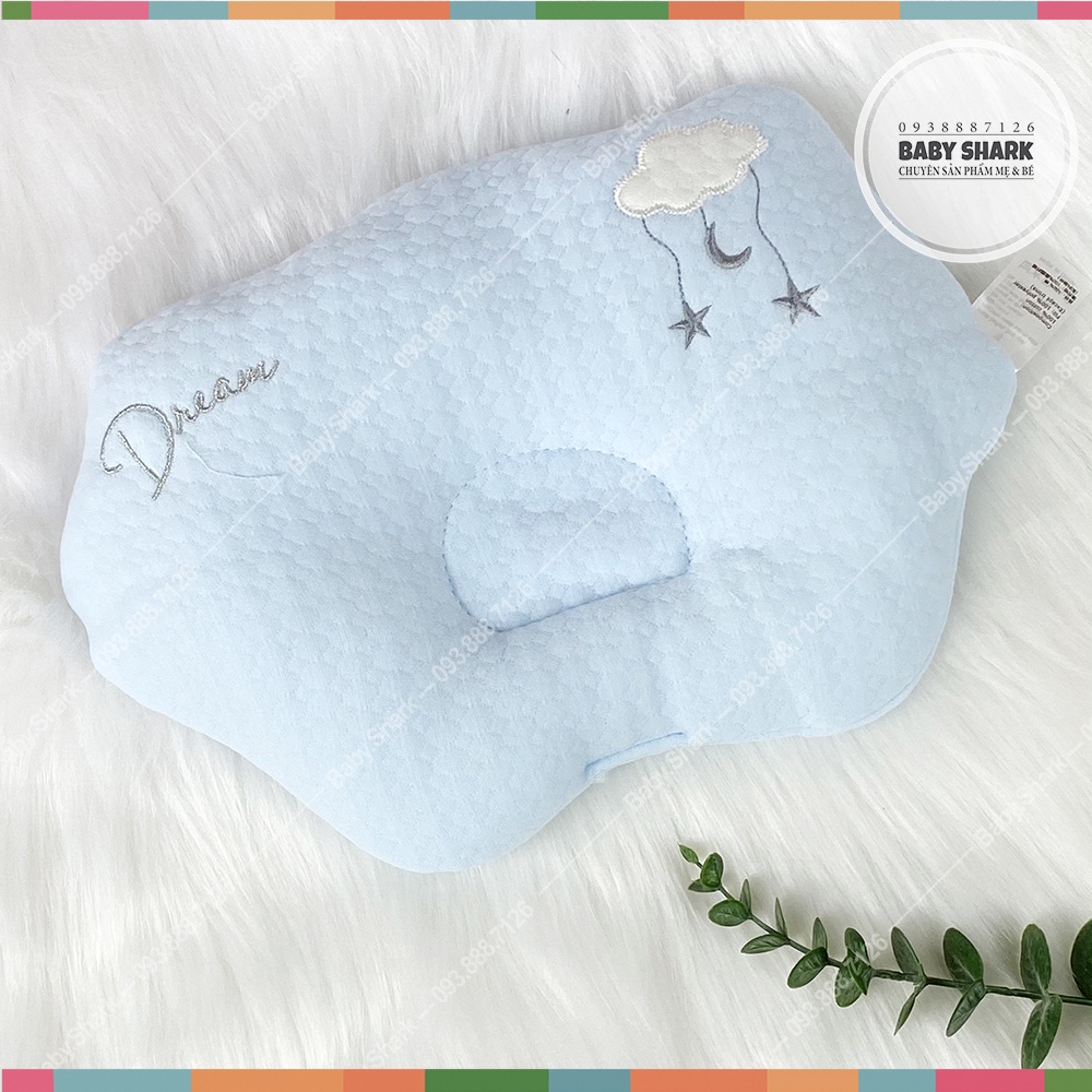 Gối Sơ Sinh Hình Mây Chống Bẹt Đầu Cho Bé Bebe Comfort - Gối Hudson Baby