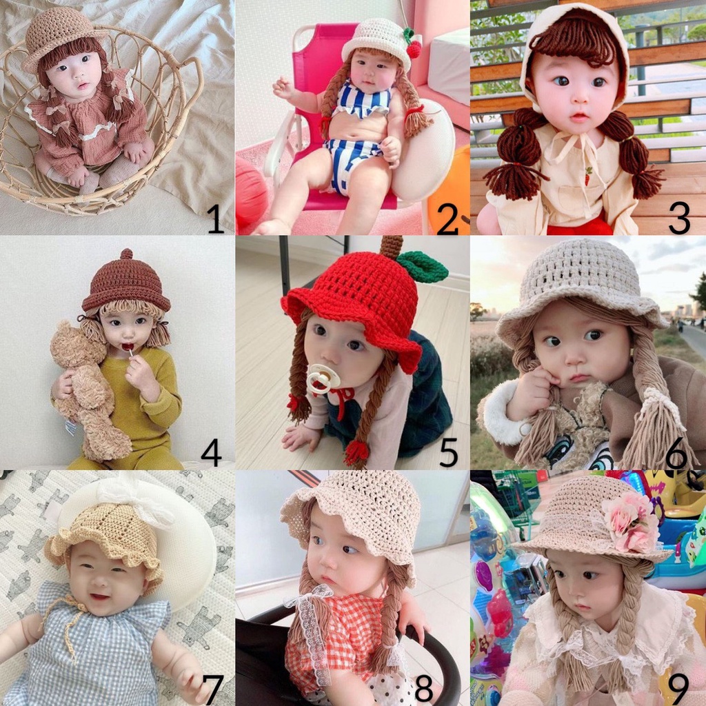 NÓN BÍM LEN XINH BÉ GÁI