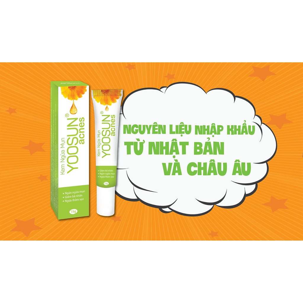 Kem Ngừa Mụn Yoosun Acnes 15 gram