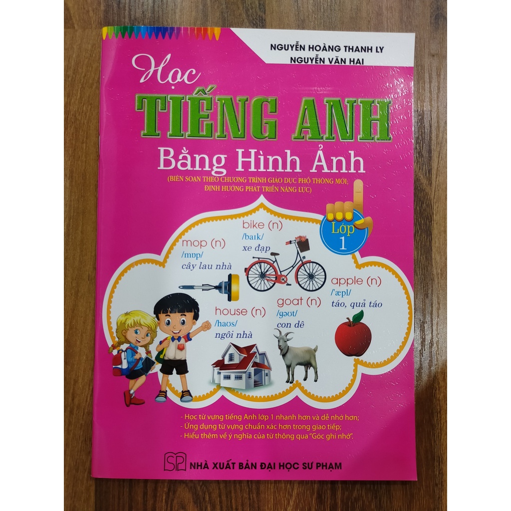 Sách - Học Tiếng Anh Bằng Hình Ảnh Lớp 1