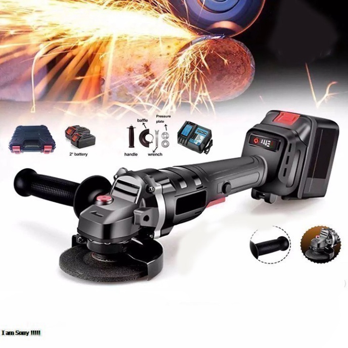 Máy mài Pin Hitachi lõi đồng 2 Pin 10 cell - Động cơ lõi đồng không chổi than