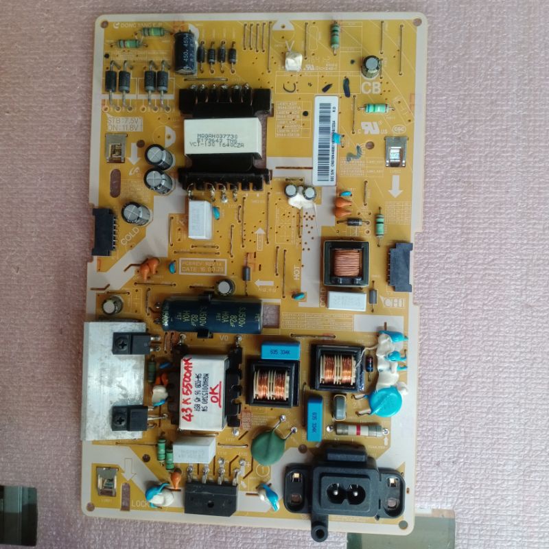 Bo mạch tivi Samsung 49K5300,40K5500,43K5300,43K5500,49K5300,49K5500,bo xử lý,khiển,nguồn,main chính,chủ,Tcon,wifi