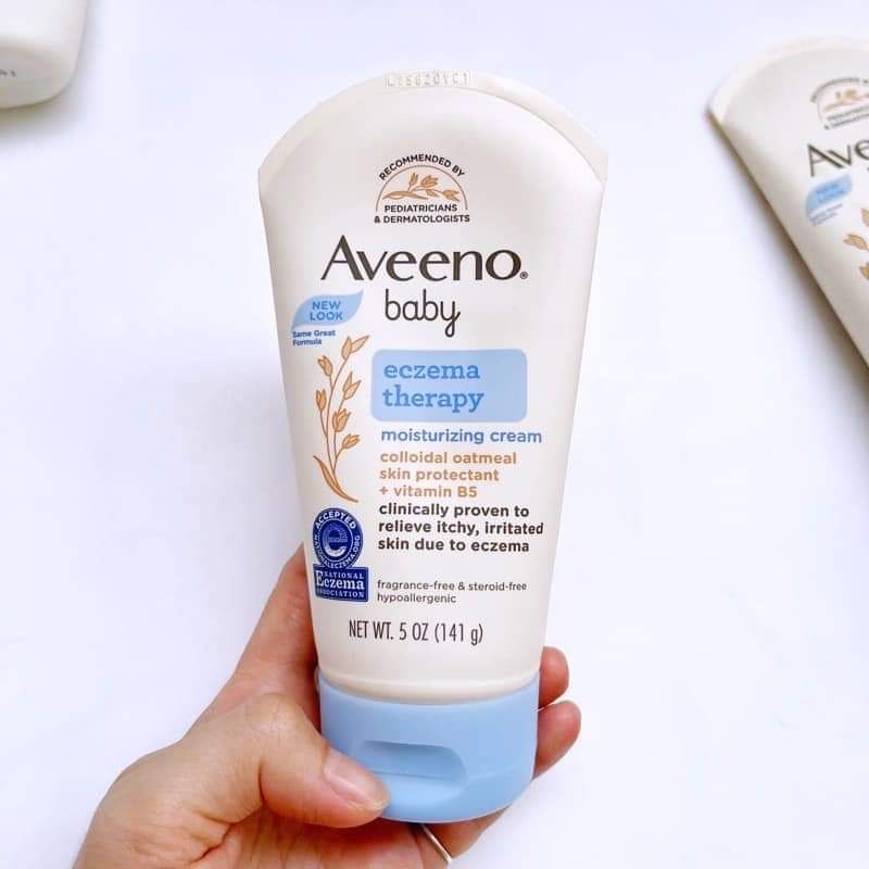 [HÀNG MỸ] KEM DƯỠNG AVEENOBABY ECZEMA 141GRAM CHO BÉ BỊ CHÀM SỮA - Date mới nhất