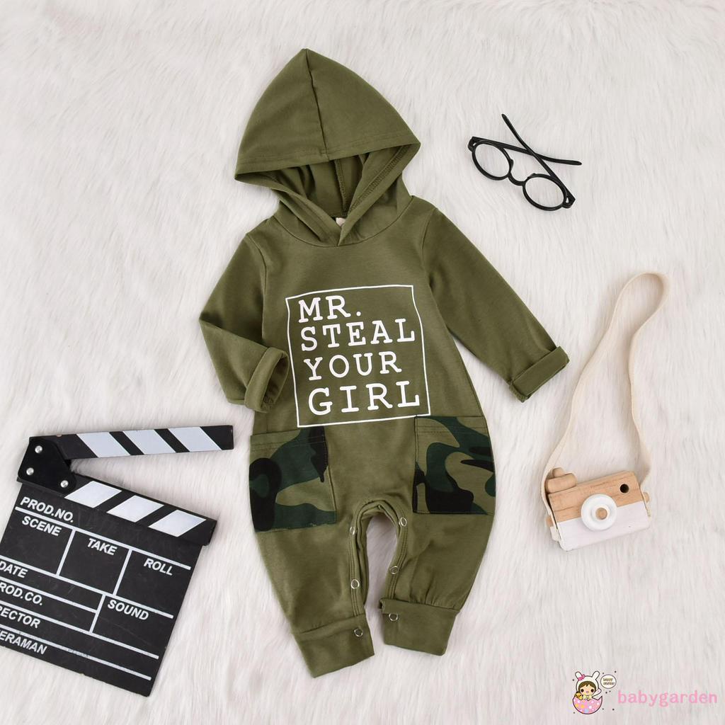 Jumpsuit Tay Dài Hoạ Tiết Hoa Cho Bé 0-18 Tháng Tuổi