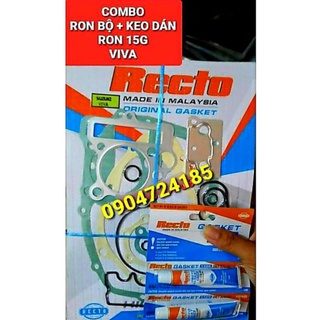 Ron máy + keo dán ron suzuki viva/viva fi/viva 125 recto malaysia