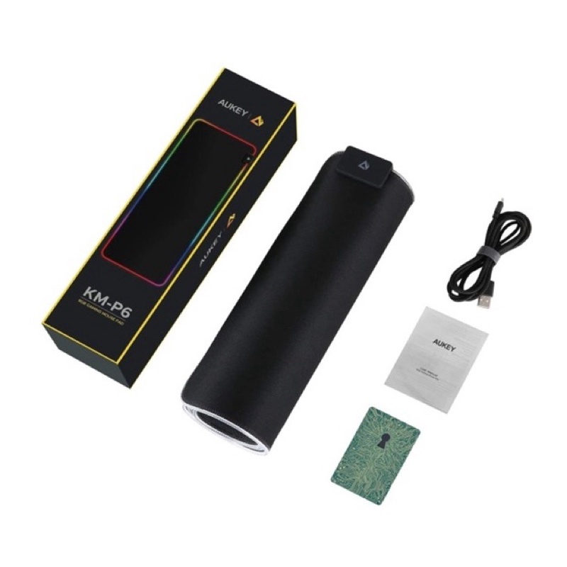 Miếng lót chuột led RGB Aukey chính hãng