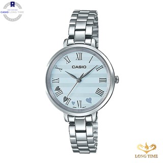 Đồng hồ nữ Casio LTP-E160D-2ADF Dây Kim Loại - chống nước 30m - bảo hành quốc tế 12