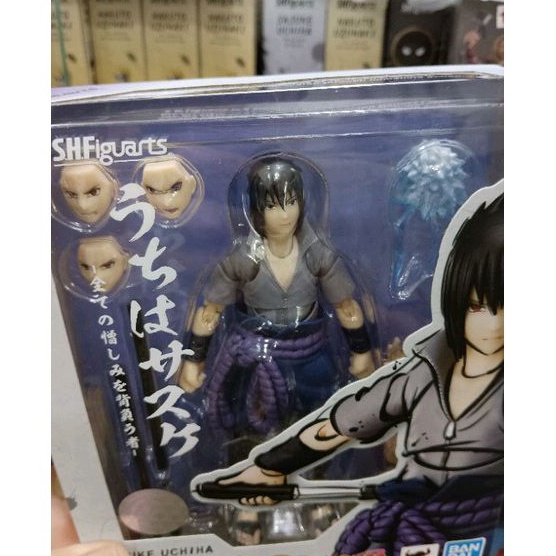 Mô hình Naruto Bandai SHF Sasuke Uchiha 2.0 có sẵn