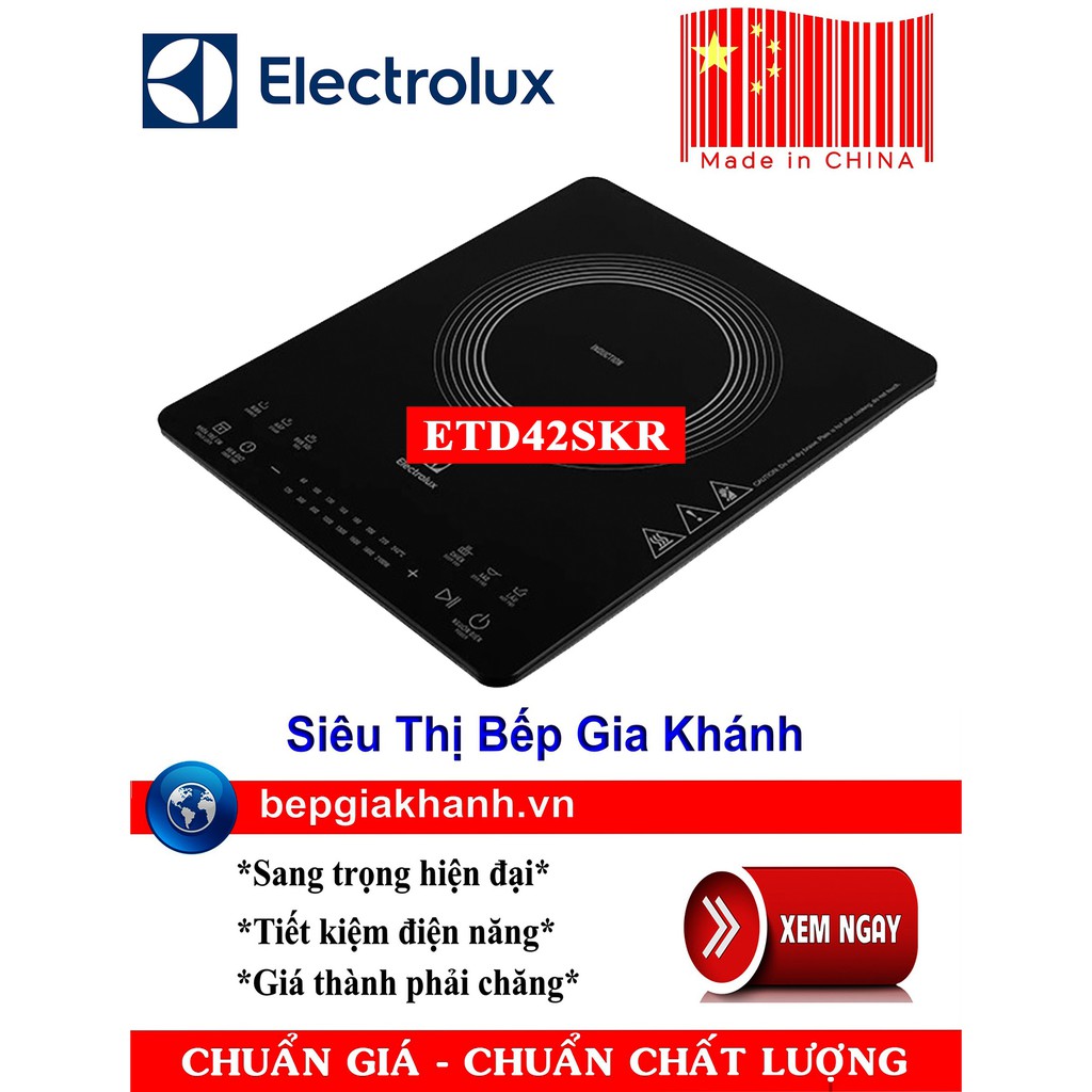 Bếp từ đơn Electrolux ETD42SKR sản xuất Trung Quốc