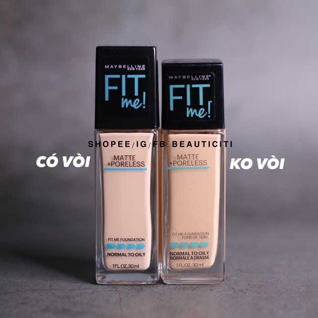 KEM NỀN LÌ CHE LỖ CHÂN LÔNG FIT ME MAYBELLINE 30ML | BigBuy360 - bigbuy360.vn