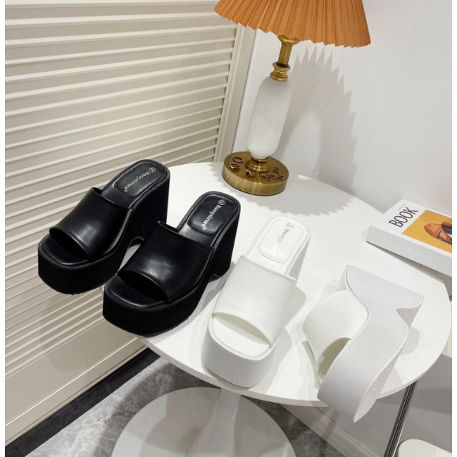Dép Đế Dày Cỡ Lớn 2022 Thời Trang Mới Cho Nữ Size 43