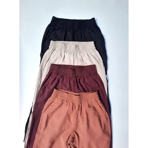 Quần Jogger Rayon Nữ OLD NAVY Street Style Bo Thun Chuẩn Hàng Xuất