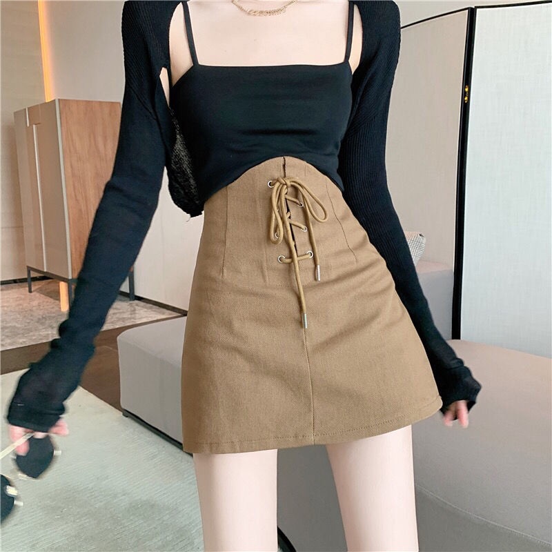 Chân váy chữ A IELGY lưng cao dáng ôm thời trang cho nữ