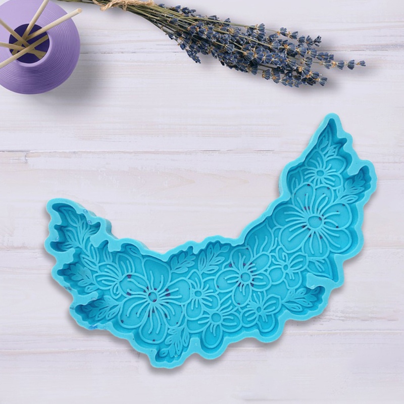 Khuôn Silicone Làm Đế Lót Ly Hình Hoa Mặt Trăng DIY