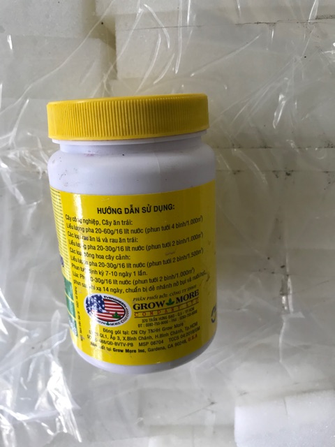 Phân bón lá NPK 30-10-10+ TE. Lọ 100 gam