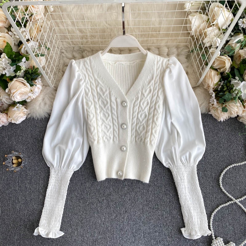 Áo Sweater Dài Tay Thiết Kế Mới Thời Trang Mùa Thu Theo Phong Cách Hàn Quốc Dành Cho Nữ
