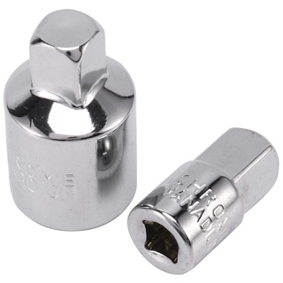 1pc Ratchet Socket Converter Head Sleeve Adapter (6 Pcs)