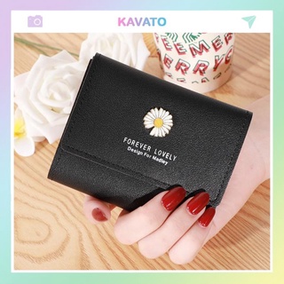 Ví nữ gấp 3 ngắn cầm tay mini cute dễ thương nhỏ gọn bỏ túi thời trang giá rẻ KAVATO VD411 *