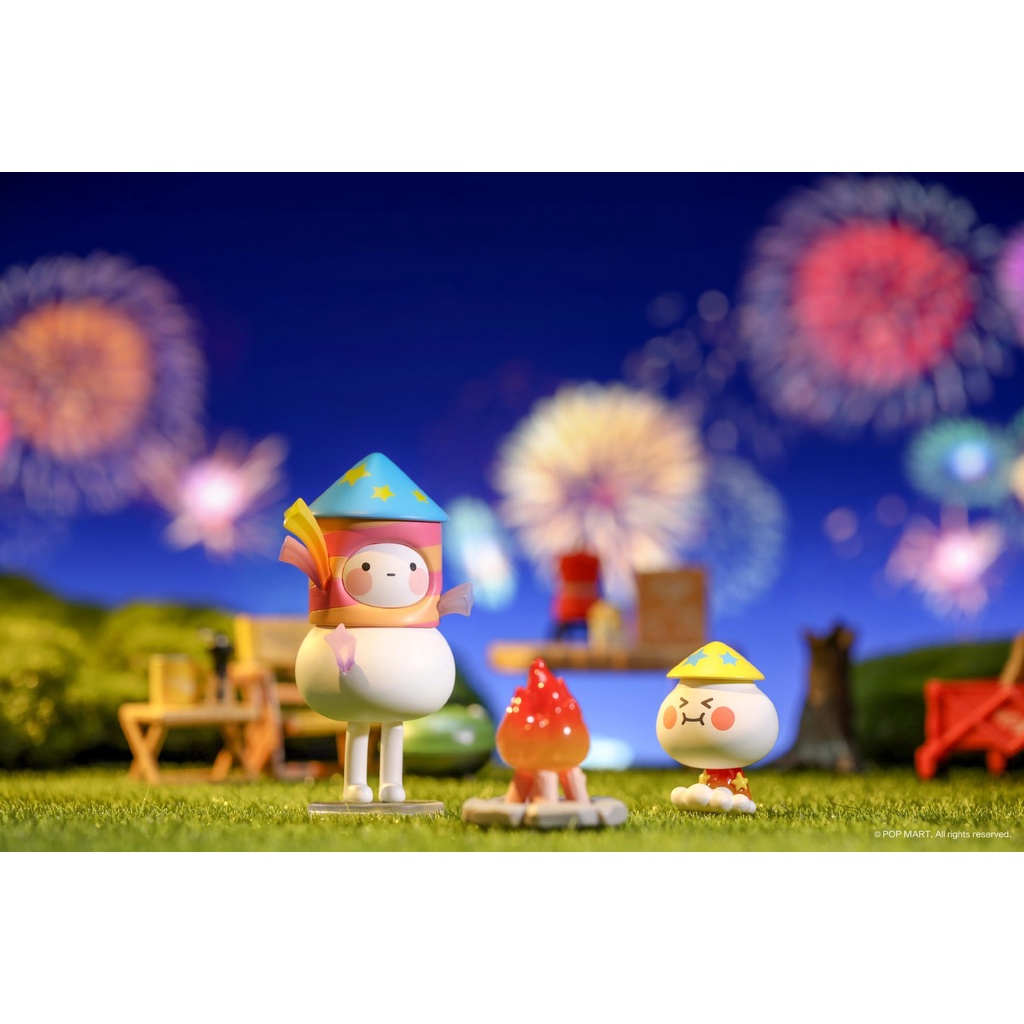 Búp Bê pop mart popmart bobo & coco go Cắm Trại Dễ Thương Làm Quà Tặng