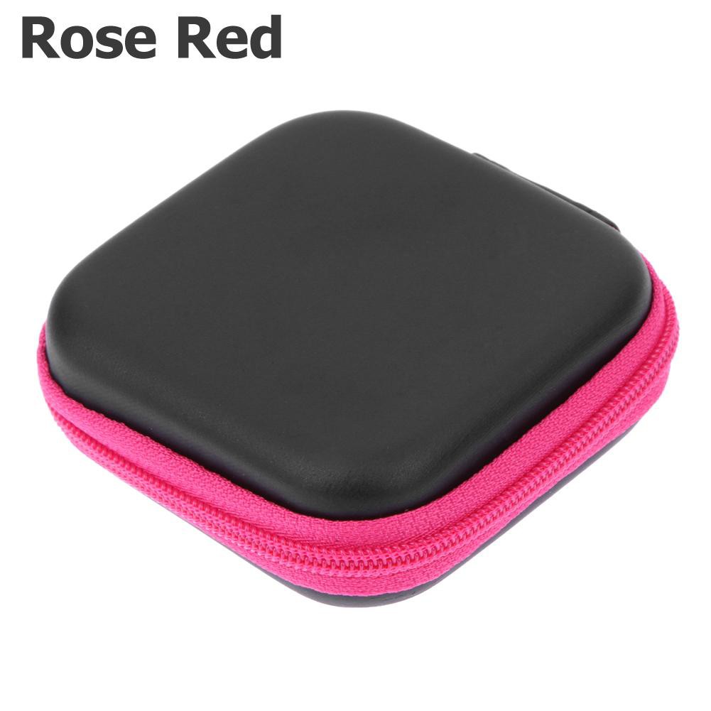 [walkaround] 80*80*30mm Square EVA Case Headphone Bluetooth Earphone Cable Storage Box