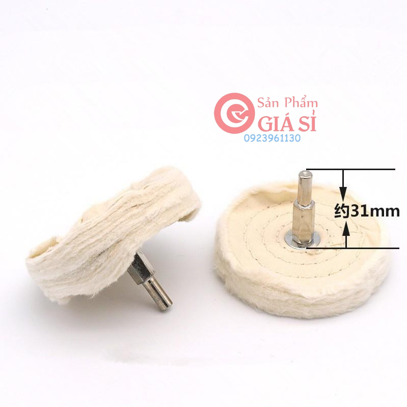 Vải bông đánh bóng hình mặt phẳng 75mm ❤️freeship❤️
