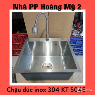 Chậu rửa chén bát inox sus 304 5045