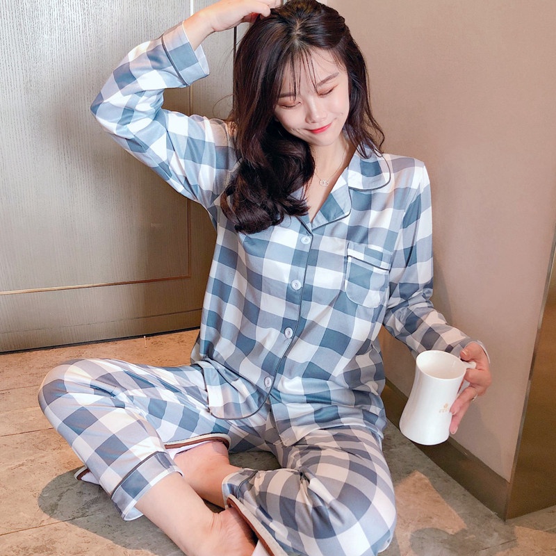 Đồ Ngủ Nữ Pyjama Tay Dài Nữ, ĐỒ Bộ NỮ Mặc Nhà ĐB2
