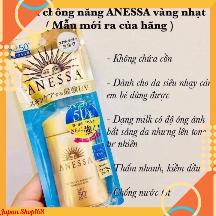 [AUTH-100%]Kem Chống Nắng ANESSA Shiseido 60ml SPF50+/PA++++