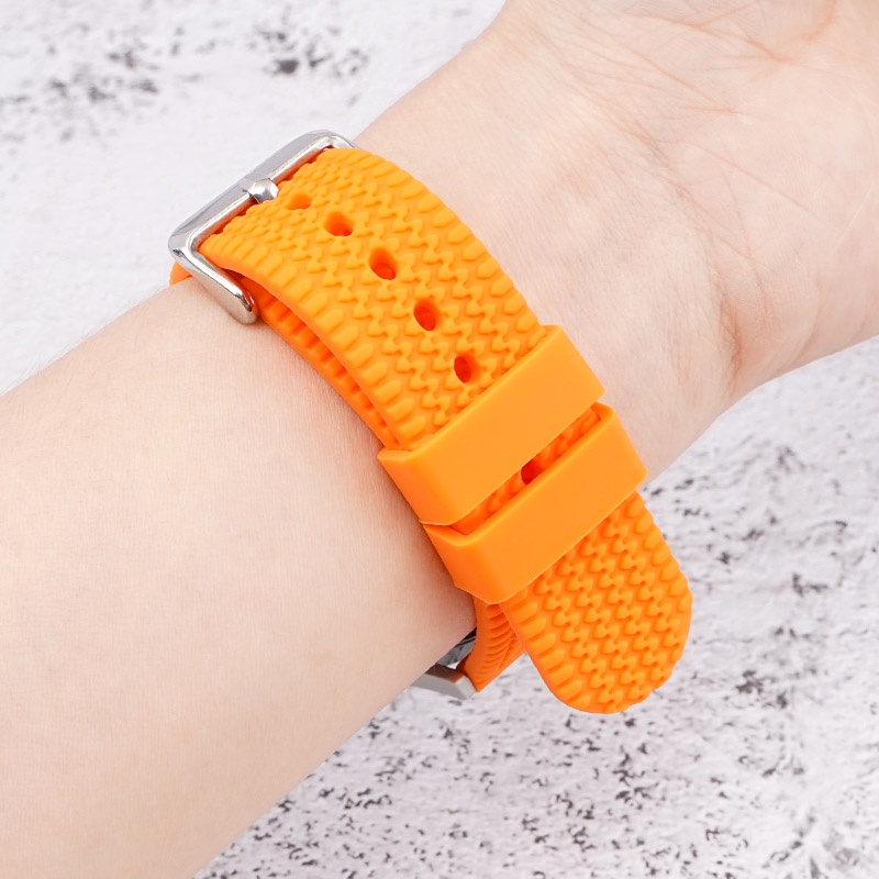 Dây Đeo Đồng Hồ Bằng Silicone Tháo Lắp Nhanh Thông Dụng Cho Samsung Galaxy Watch 4 Active 2 18mm 20mm 22mm 24mm