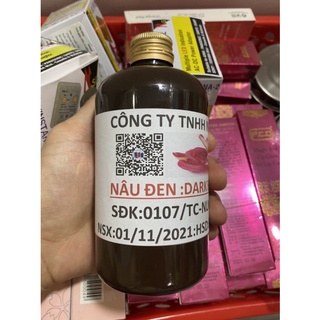 Mực phun xăm ( nâu đen pha sẵn) dùng trực tiếp