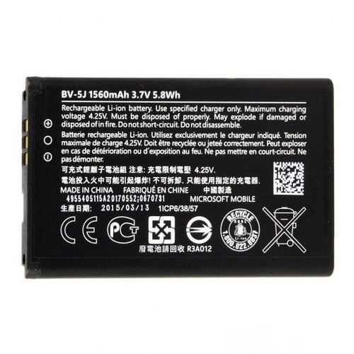 Pin điện thoại Nokia BL-5J 5800 C3 C3-00 Lumia 520 525 530 RM-998 X1-01 Asha 200