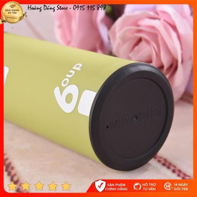 💥💥 Bình đựng nước giữ nhiệt lõi thủy tinh 6OUP nhiều màu sắc dung tích 450ml  giadunghuylinh