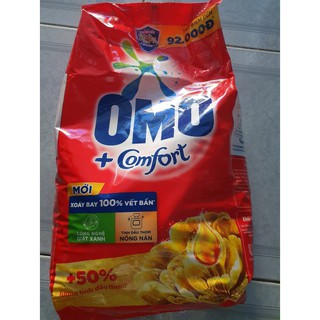 Bột giặt omo comfor 5.5kg / omo 6kg -sạch cực nhanh