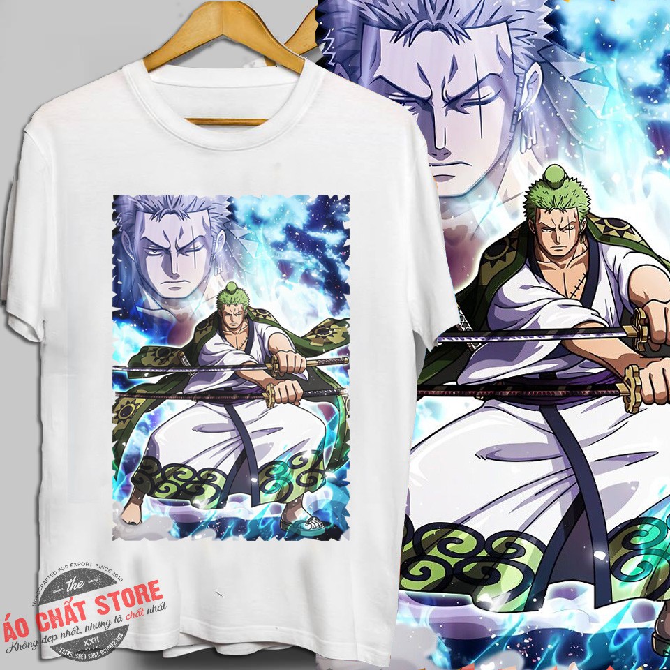 🔥Siêu Rẻ🔥Siêu Phẩm Áo Thun Zoro Hải Tặc Cực Đẹp | Áo One Piece Rorozoa Zoro Tshirt OP16