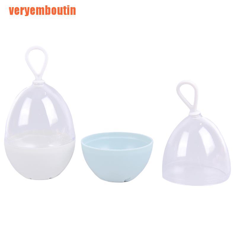 [Hàng mới về] Hộp đựng mút trang điểm quả trứng bảo quản chống ẩm mốc