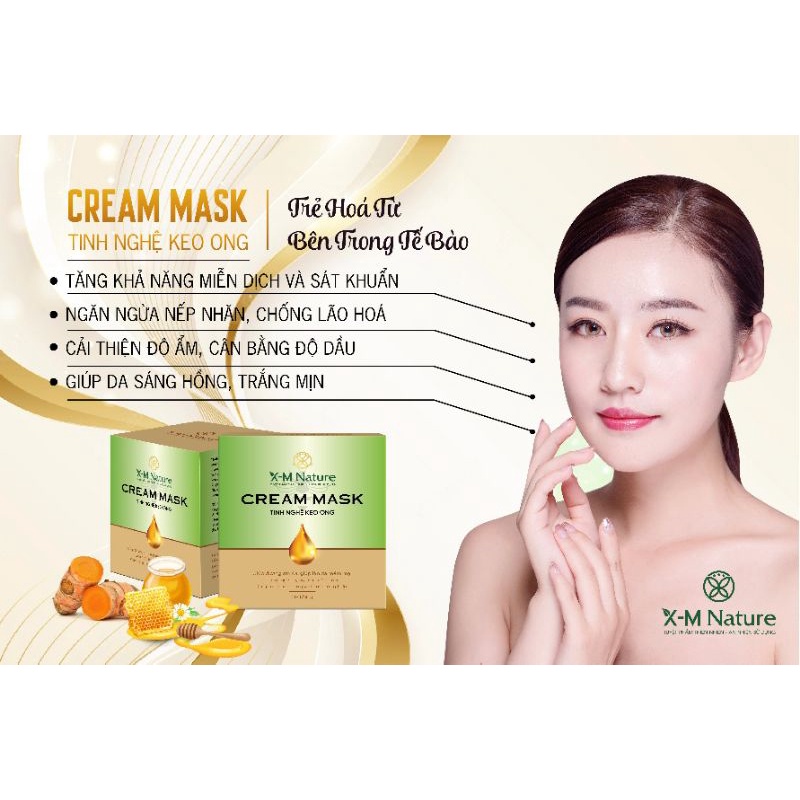 Mặt nạ  nghệ xm Nature  mẫu mới
