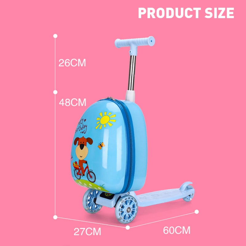 YADOU trẻ mới biết đi túi xe tay ga có thể tháo rời có thể gập lại