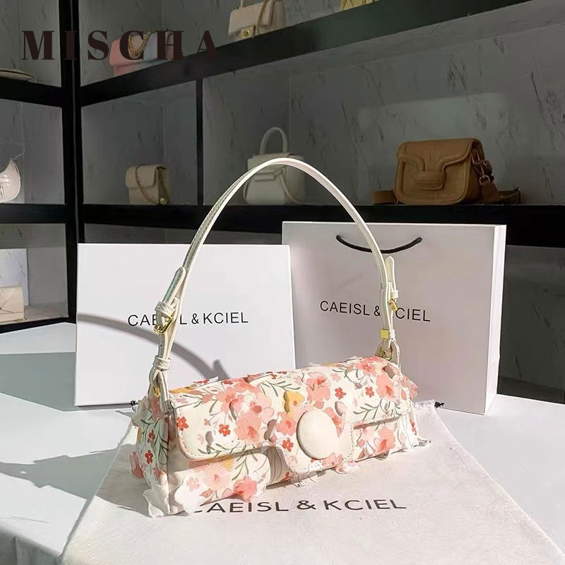 Mischa Túi Xách Đeo Vai Phối Ren Thêu Họa Tiết Thời Trang Sang Trọng Cho Nữ