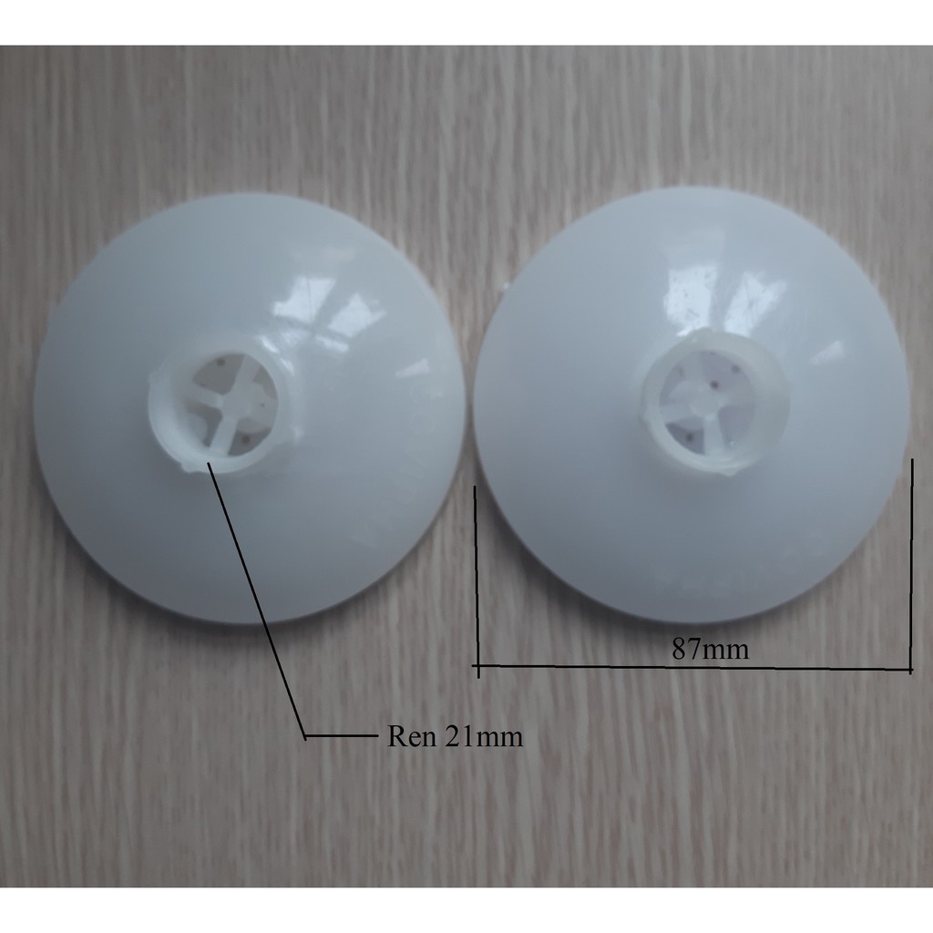 Bát Sen Tắm Tròn 87mm nhựa, Bát Sen Tắm Tròn 100mm Inox