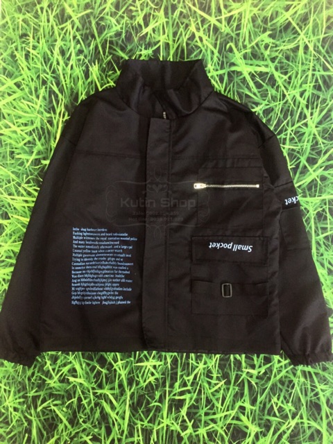 Áo khoác kaki phối kéo túi- ảnh thật | BigBuy360 - bigbuy360.vn