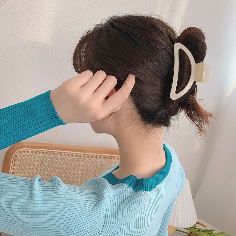 Kẹp Tóc Thiết Kế Đơn Giản Phong Cách Cổ Điển Hàn Quốc Xinh Xắn Dành Cho Nữ